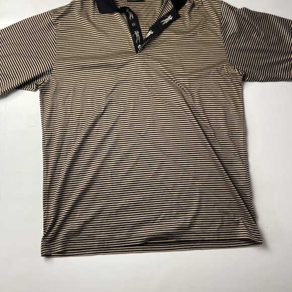 Bobby Jones Polo Shirt Mens Large Short Sleeve Golf Made in Italy - Picture 5 of 13